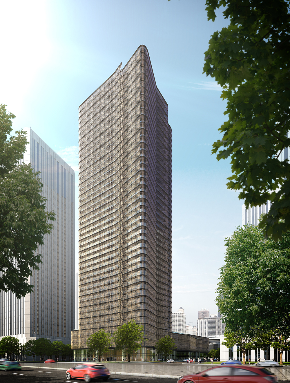 氣質!江河再中17項幕墻工程